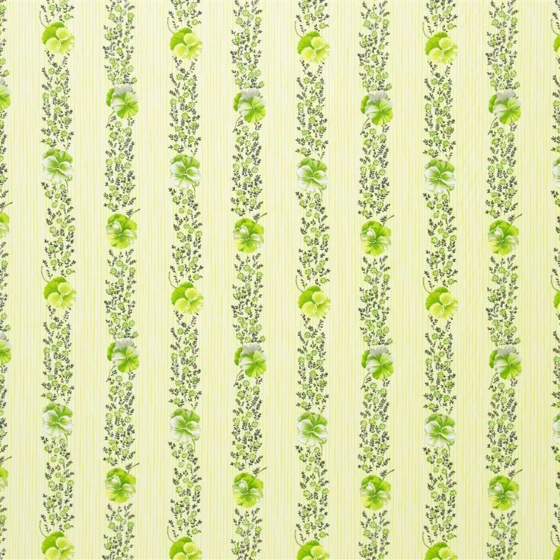 Tissus au mètre - Designers Guild Pansy Stripe - Apple | Susty