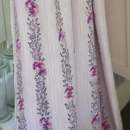 Tissus au mètre - Designers Guild Pansy Stripe - Apple | Susty
