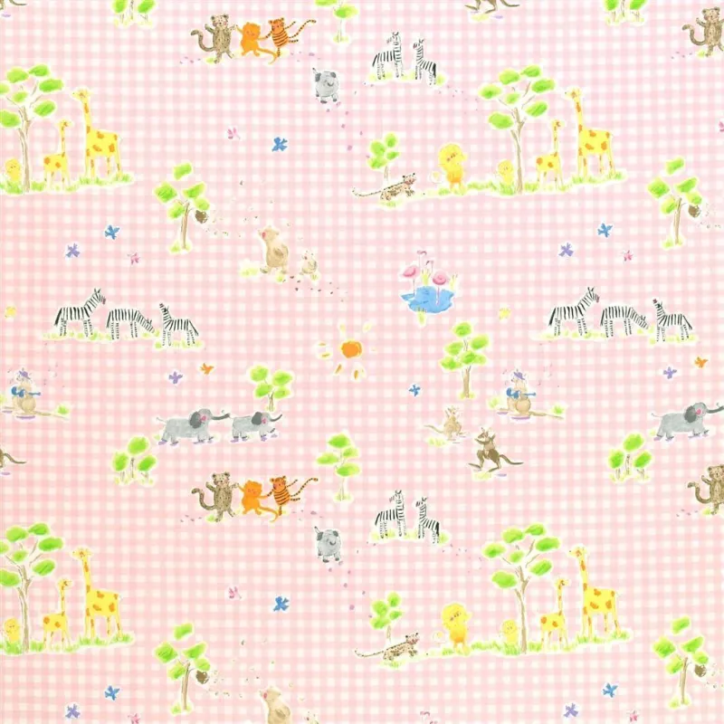 Tissus au mètre - Designers Guild Jungle Japes - Candy | Susty