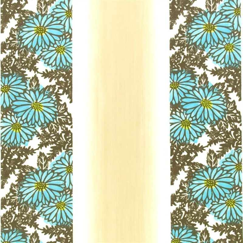 Tissus au mètre - Designers Guild Ikebana - Turquoise | Susty