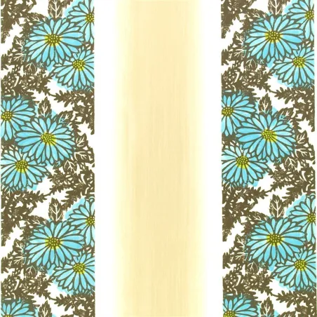 Tissus au mètre - Designers Guild Ikebana - Turquoise | Susty
