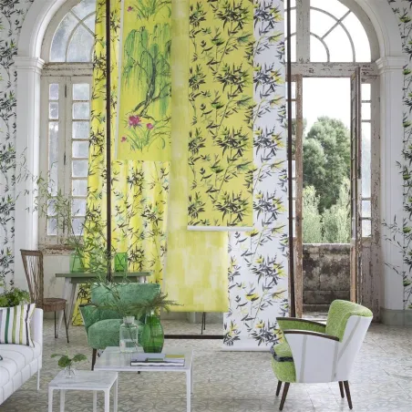 Designers Guild - Bamboo Trellis - Acacia | Susty