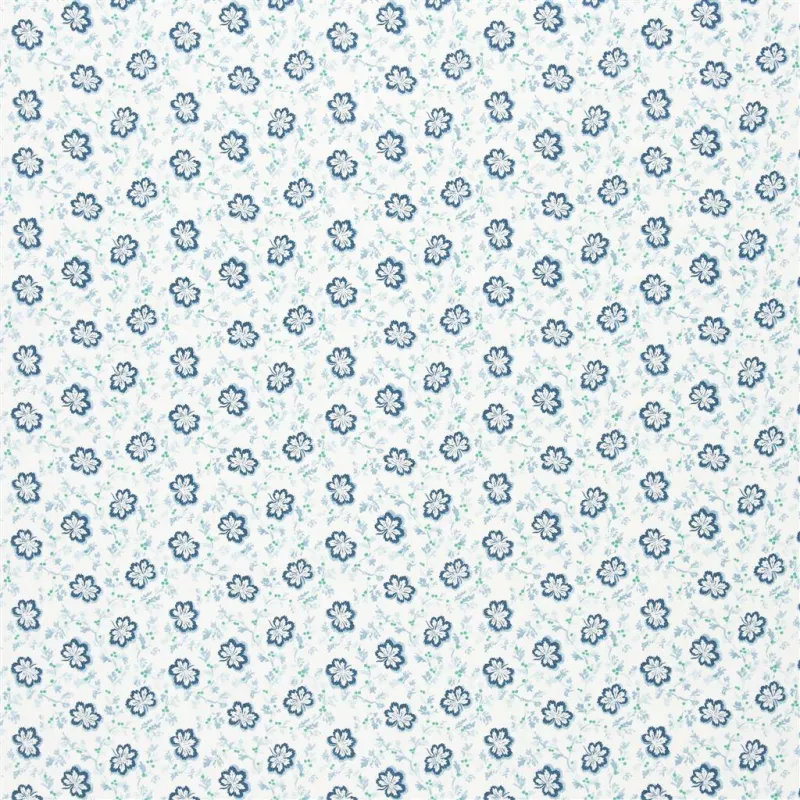 Tissus au mètre - Designers Guild Camomile - Aqua | Susty