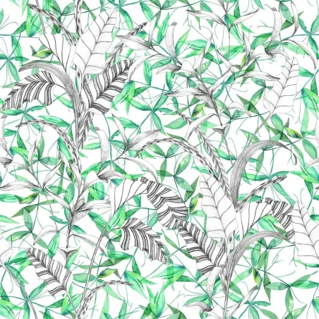 Tissus au mètre - Designers Guild Palme Botanique - Emerald | Susty