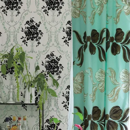 Tissus au mètre - Designers Guild Eliza - Aqua | Susty
