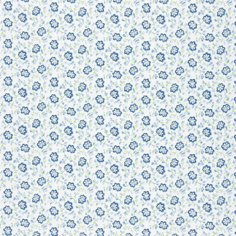 Tissus au mètre - Designers Guild Camomile - Cobalt | Susty