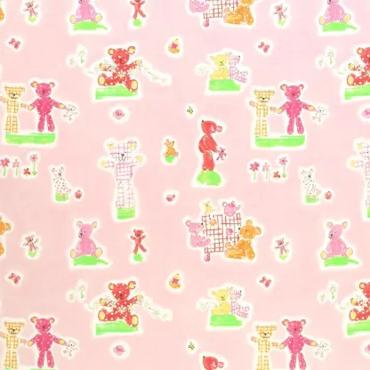 Tissus au mètre - Designers Guild Teddy Bears Picnic - Blossom | Susty