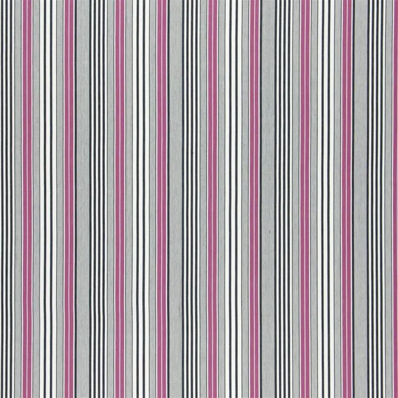 Tissus au mètre - Designers Guild Pinstripe - Cassis | Susty