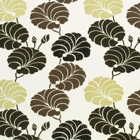 Tissus au mètre - Designers Guild Manhattan - Noir | Susty