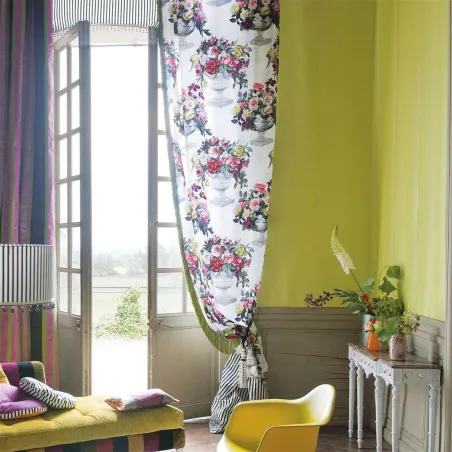 Tissus au mètre - Designers Guild Svoboda - Raspberry | Susty