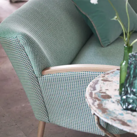 Tissus au mètre - Designers Guild Estrela - Graphite | Susty