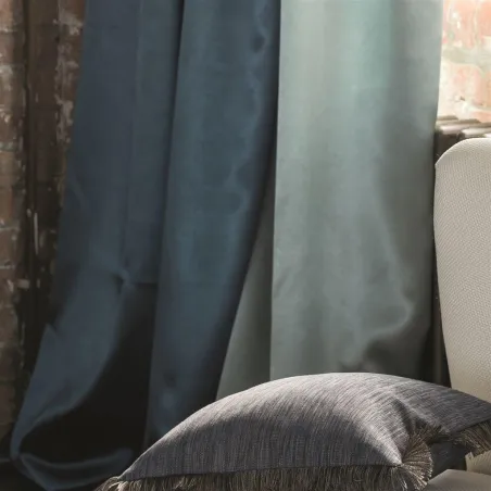 Tissus au mètre - Designers Guild Satinato - Vermilion | Susty