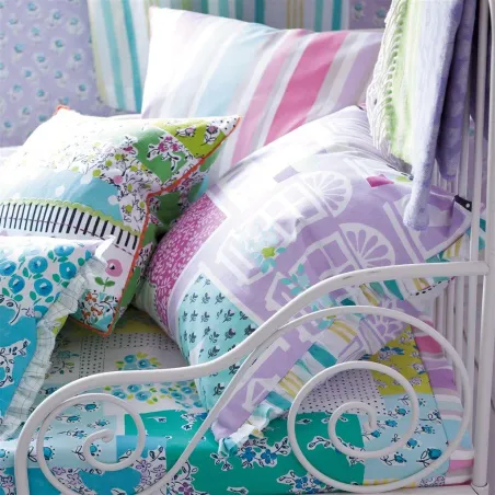 Tissus au mètre - Designers Guild Ardenne - Noir | Susty