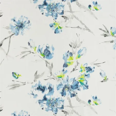 Designers Guild - Oriental Flower - Indigo | Susty