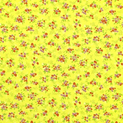 Tissus au mètre - Designers Guild Rosy Posy - Daffodil | Susty
