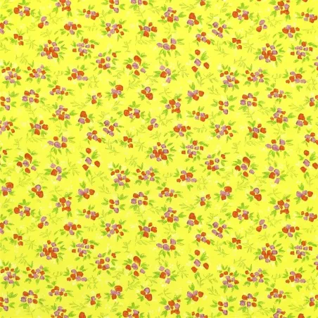 Tissus au mètre - Designers Guild Rosy Posy - Daffodil | Susty