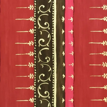 Tissus au mètre - Designers Guild Kusumam - Cranberry | Susty