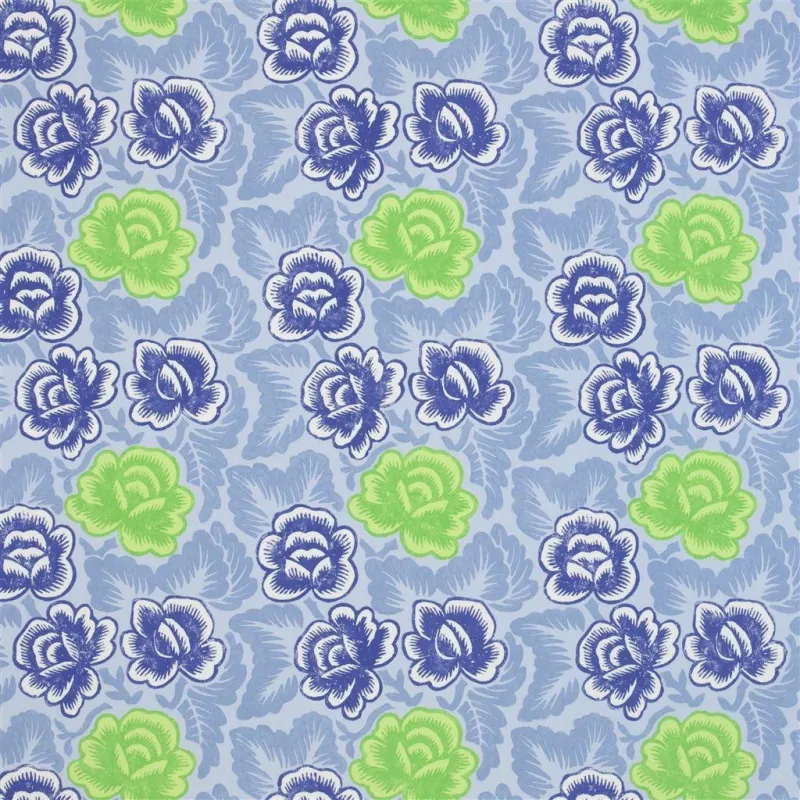 Tissus au mètre - Designers Guild Havana - Lapis | Susty