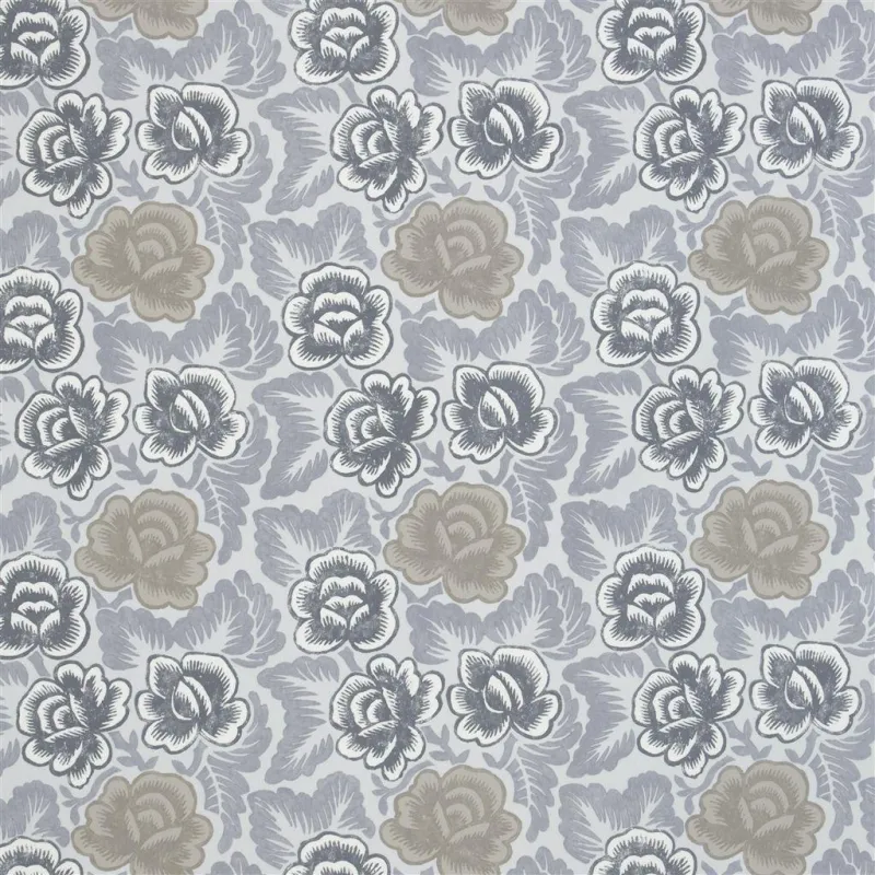 Tissus au mètre - Designers Guild Havana - Graphite | Susty