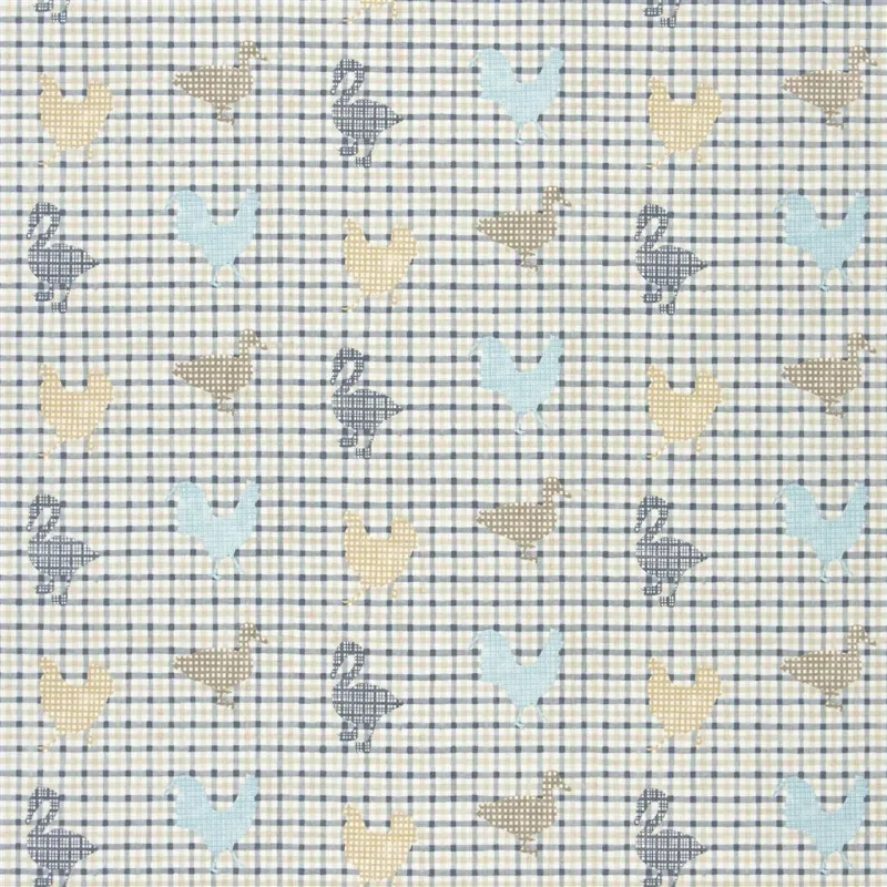 Tissus au mètre - Designers Guild Rosecomb - Ecru | Susty