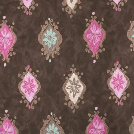 Tissus au mètre - Designers Guild Kinsho - Chocolate | Susty