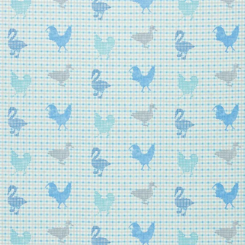 Tissus au mètre - Designers Guild Rosecomb - Cobalt | Susty