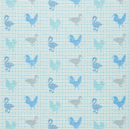 Tissus au mètre - Designers Guild Rosecomb - Cobalt | Susty