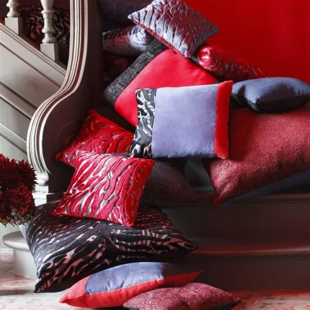 Tissus au mètre - Designers Guild Roseau - Grenat | Susty