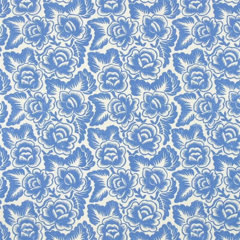 Papier peint - Designers Guild Rosario - Cobalt | Susty