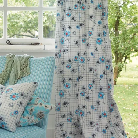Tissus au mètre - Designers Guild Cosmos - Damson | Susty