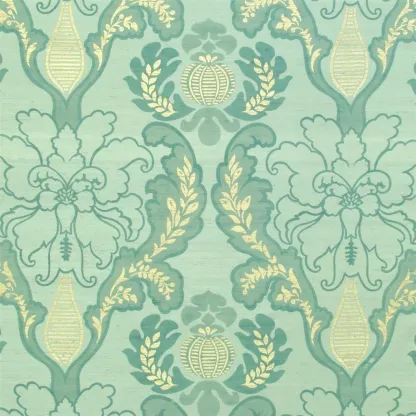 Tissus au mètre - Designers Guild Giacosa - Teal (silk) | Susty