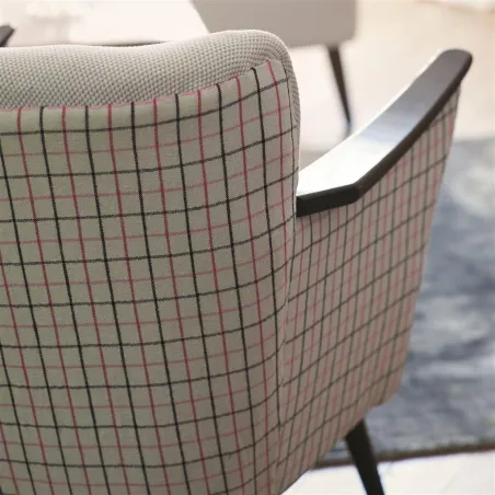 Tissus au mètre - Designers Guild Brera Piccola - Fuchsia | Susty