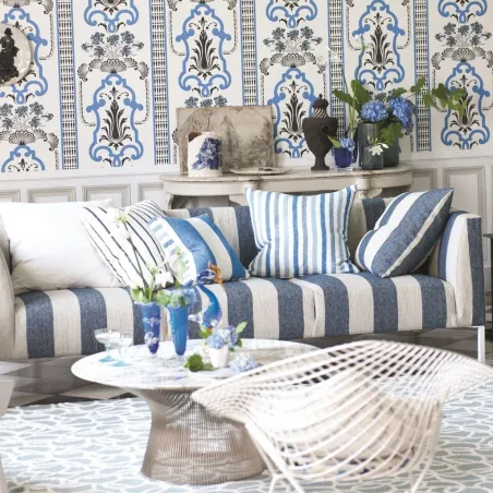 Tissus au mètre - Designers Guild Brera Largo - Lapis | Susty