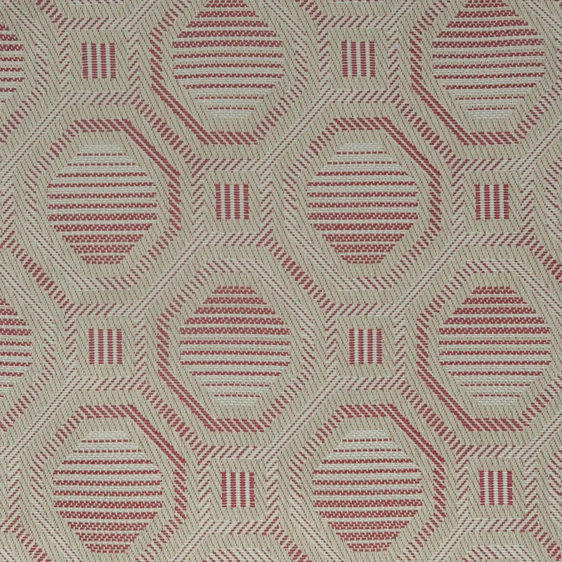 Tissus au mètre - Evolution21 Geneva framboise | Susty