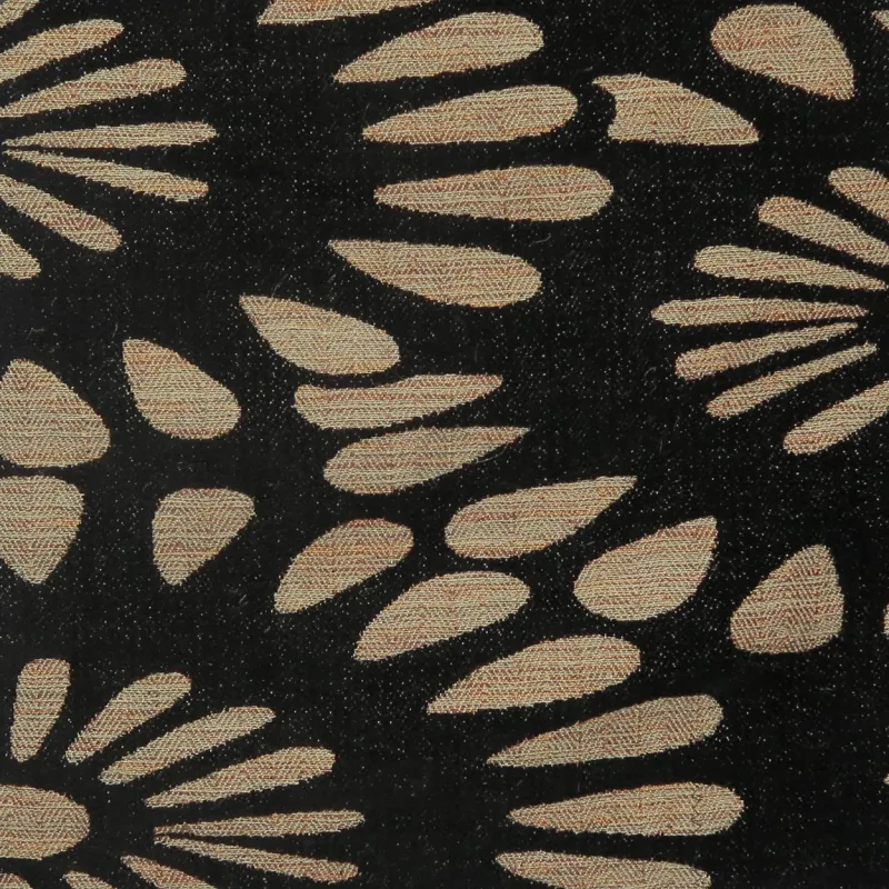 Tissus au mètre - Evolution21 Fiori black 01 | Susty