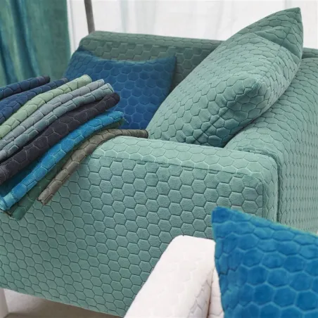 Tissus au mètre - Designers Guild Florentine – Chambray | Susty