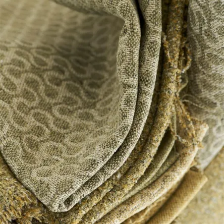 Tissus au mètre - Designers Guild Derwen - Retro Olive | Susty