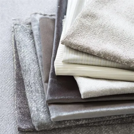 Tissus au mètre - Designers Guild Platino - Silver | Susty