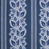 CYRUS BLEU FOND MARINE - Toile imprimée