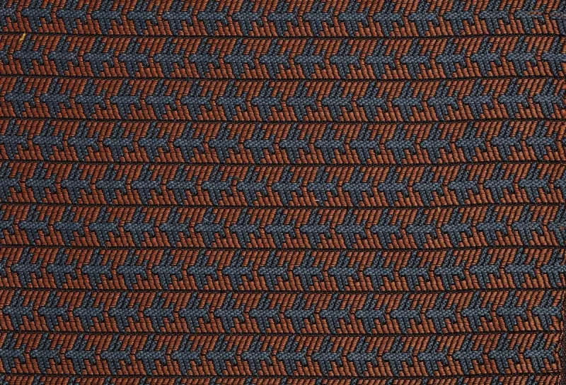 PLANE POULE ROUILLE - NON FEU - Jacquard