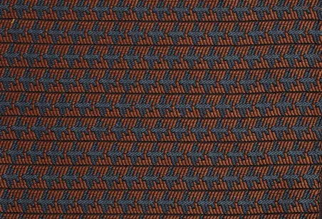 PLANE POULE ROUILLE - NON FEU - Jacquard