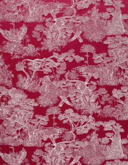 ANIMALIA JACQUARD CERISE - Jacquard