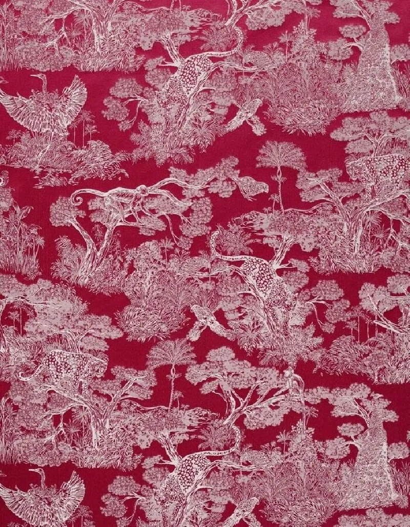 ANIMALIA JACQUARD CERISE - Jacquard