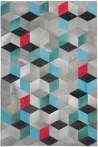 Serge Lesage – Coden Bleu Gris 200x300 cm | Susty