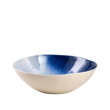 Azura - Saladier en porcelaine D23 - bleu indigo