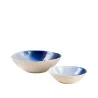 Azura - Saladier en porcelaine D23 - bleu indigo
