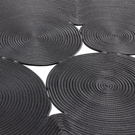 Confluences - Tapis d'extérieur. anthracite