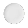 Corail - Assiette à dessert en porcelaine D20,5 - blanc corail