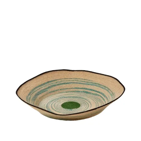Flores - Coupe D54 en jonc de mer naturel verveine