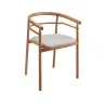 Kodama - Chaise design en chêne naturel